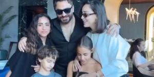 رغم تصريحاتهما المثيرة.. عيد ميلاد «أمايا» يجمع تامر حسني وبسمة بوسيل ـ موقع الآن نيوز