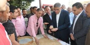 محافظ الجيزة: توريد 44 ألف طن قمح بالصوامع والشون حتى الآن ـ موقع الآن نيوز