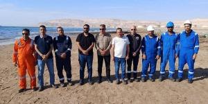 محافظ جنوب سيناء  يتابع جهود احتواء أزمة التلوث في أبورديس ـ موقع الآن نيوز