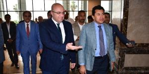 لافتتاح منشآت رياضية.. وزير الشباب يصل محافظة بني سويف ـ موقع الآن نيوز