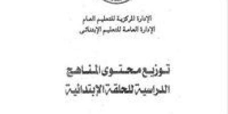 توزيع منهج التربية الاسلامية لـ المرحلة الابتدائية الترم الثاني 2025 ـ الآن نيوز