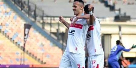 الزمالك يكتسح الجونة برباعية فى الدورى - الآن نيوز