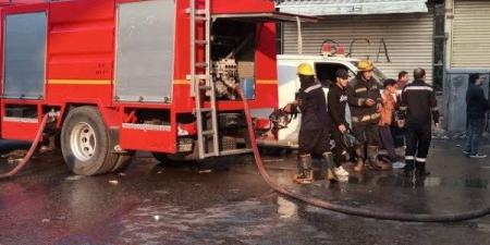 السيطرة على حريق نشب بأحد المطاعم بالدقهلية ـ موقع الآن نيوز