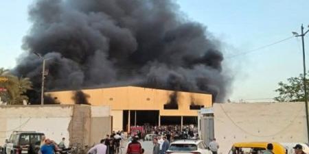 الدفع بـ 3 سيارات إطفاء للسيطرة على حريق محطة بطاطس بالبحيرة| صور ـ موقع الآن نيوز
