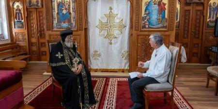 قداسة البابا بالتلفزيون الروماني: الكنيسة القبطية قلب مفتوح للجميع ـ موقع الآن نيوز