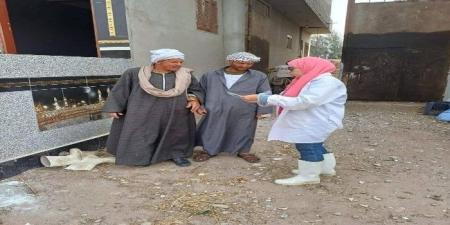 قوافل بيطرية تجوب منطقة سهل الطينة بشرق بورسعيد لحماية الثروة الحيوانية - موقع الآن نيوز