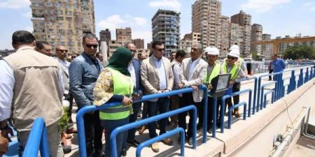 وزير الإسكان يتفقد مشروع المرحلة الثانية لمأخذ المياه العكرة بالمعادي ـ موقع الآن نيوز