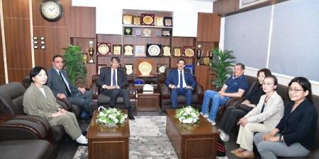 جامعة الوادى الجديد تستقبل وفد من جامعة صوفيا اليابانية ـ موقع الآن نيوز