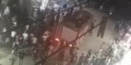 إخماد حريق في جراج بفيصل.. صور ـ موقع الآن نيوز