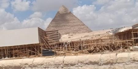 مصدر يكشف حقيقة مسرح بـ منطقة الأهرامات ـ موقع الآن نيوز