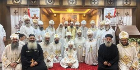 اللقاء الشهري لكهنة المحلة الكبرى بحضور الأنبا أغناطيوس | صور ـ موقع الآن نيوز