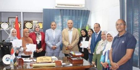 وكيل تعليم الجيزة يكرم المبدعين في المسابقة الدولية للعلوم والهندسة ISEF - موقع الآن نيوز