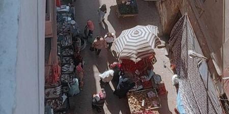 صحافه المواطن ترصد.. الباعة الجائلون يحتلون شارع علي أمين وأهالي روض الفرج يستغيثون ـ موقع الآن نيوز