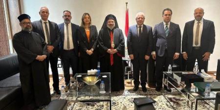 مطران إيبارشية سوهاج للأقباط الكاثوليك يلتقي السفير المصري بالكويت ـ موقع الآن نيوز