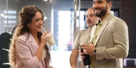 شاهد .. محمد الشرنوبي ونور إيهاب من كواليس الساعة 7 ـ موقع الآن نيوز