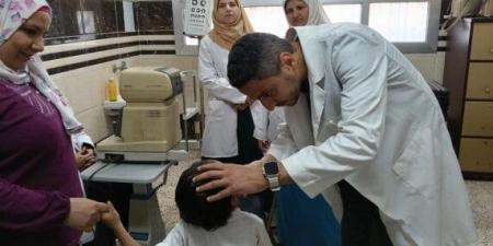 توقيع الكشف الطبى على 80 حالة بمدرسة المكفوفين ببنها - موقع الآن نيوز