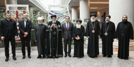 خلال لقائه مفتي نوڤي بازار.. البابا تواضروس: الأقباط مواطنون مصريون نعيش مع إخوتنا المسلمين في وطن واحد ـ موقع الآن نيوز