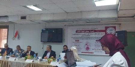 لأول مرة في جامعة قناة السويس.. مناقشة أول رسالة ماجستير حول «الطب الدفاعي»|صور ـ موقع الآن نيوز