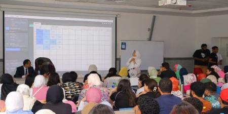 علوم حلوان الأهلية تنظم ورشة عمل لتدريب طلابها على أحدث الأجهزة العلمية - موقع الآن نيوز