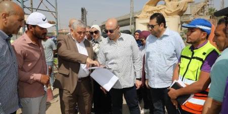 محافظ بني سويف يوجه بسرعة الانتهاء من أعمال نقل خط الغاز ـ موقع الآن نيوز