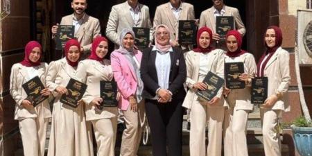 « إبداع بلا حدود».. 60 مشروعًا ابتكاريًا لطلاب التربية الفنية بـ «نوعية طنطا» - موقع الآن نيوز