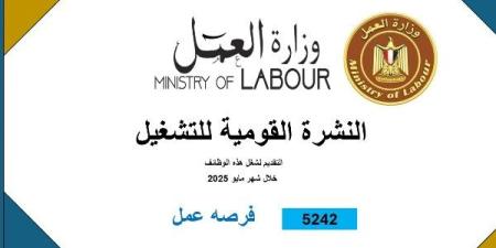العمل : 5242  فرصة عمل جديدة في 50 شركة خاصة لشباب 8 محافظات ـ موقع الآن نيوز