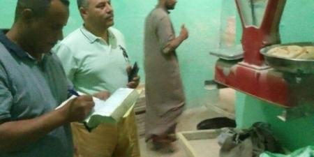 ضبط 200 مخالفة خلال حملات تفتيشية على المخابز والأسواق بالمنيا - موقع الآن نيوز