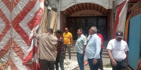 لمجابهة النباشين.. زهور بورسعيد يواصل حملات الإشغالات ويغلق محل خردة ـ موقع الآن نيوز