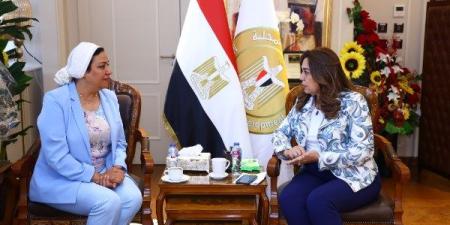 وزيرة التنمية المحلية تستقبل النائبة نشوى الديب لمتابعة عدد من الملفات ـ موقع الآن نيوز