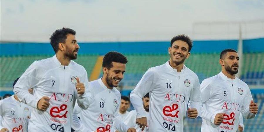 منتخب مصر يخوض أولى تدريباته باستاد الدفاع الجوي - الآن نيوز