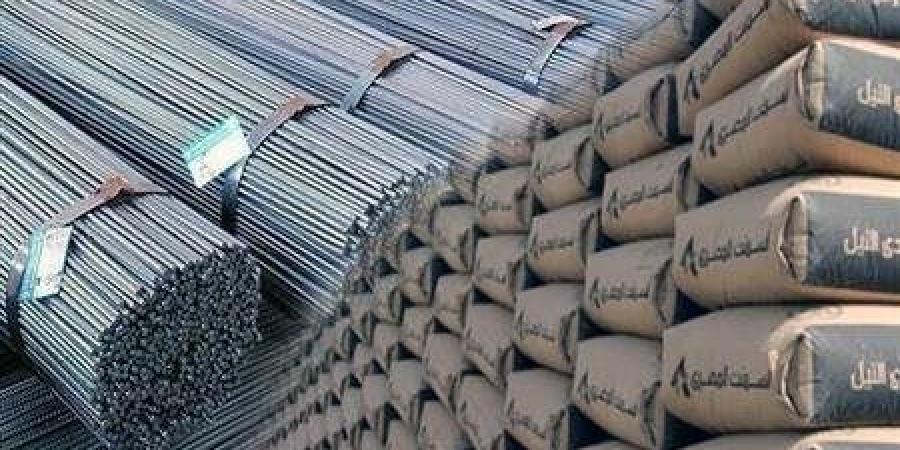 أسعار مواد البناء في مصر اليوم الخميس 1-5-2025 ـ موقع الآن نيوز