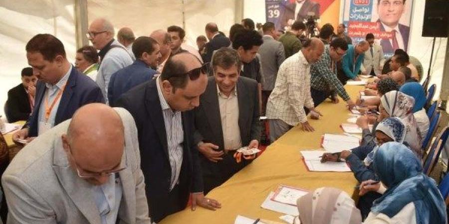 توافد صحفيي المحافظات للمشاركة في العرس الانتخابي.. صور ـ موقع الآن نيوز