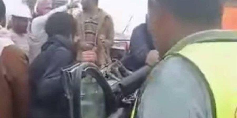 مصرع 3 أشخاص وإصابة رابع.. الصور الأولى لحادث انقلاب ملاكي بمطروح ـ موقع الآن نيوز