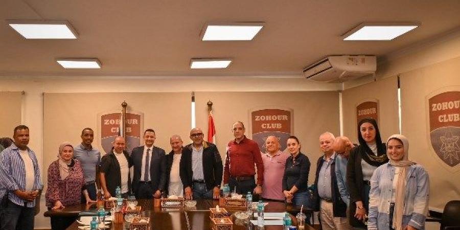 الدكتور أحمد الشافعي يتسلم مهام عمله مديراً عاماً لـ أندية الزهور ـ موقع الآن نيوز