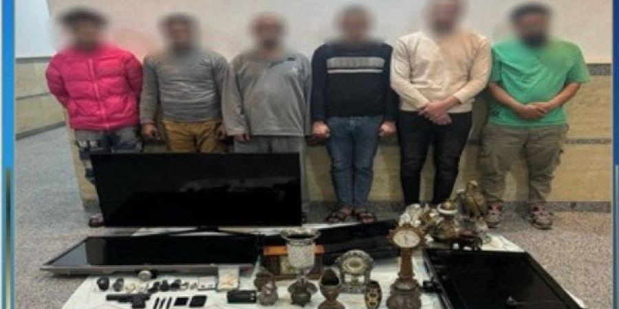 ارتكبوا 6 جرائم.. القبض على لصوص الفيلات في أكتوبر ـ موقع الآن نيوز
