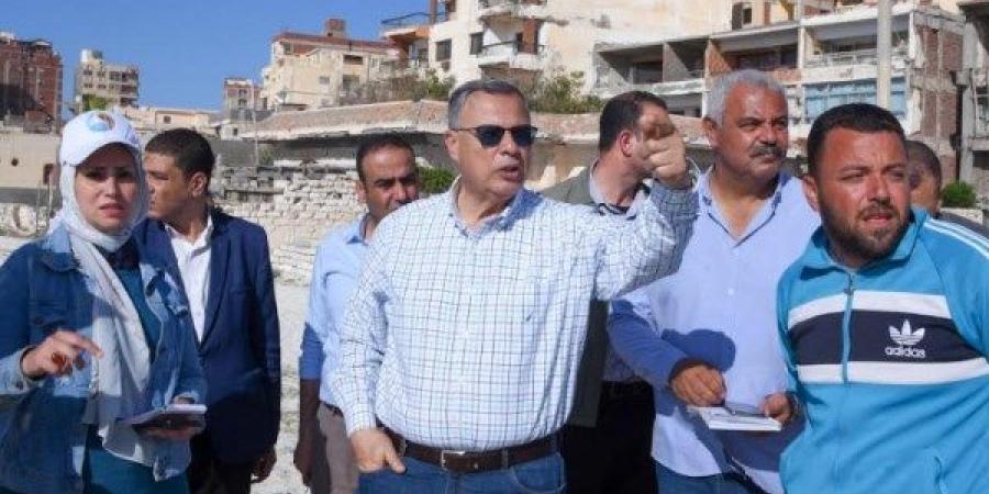 محافظ الإسكندرية يوجه بإزالة العقارات الآيلة للسقوط شرقي المدينة ـ موقع الآن نيوز