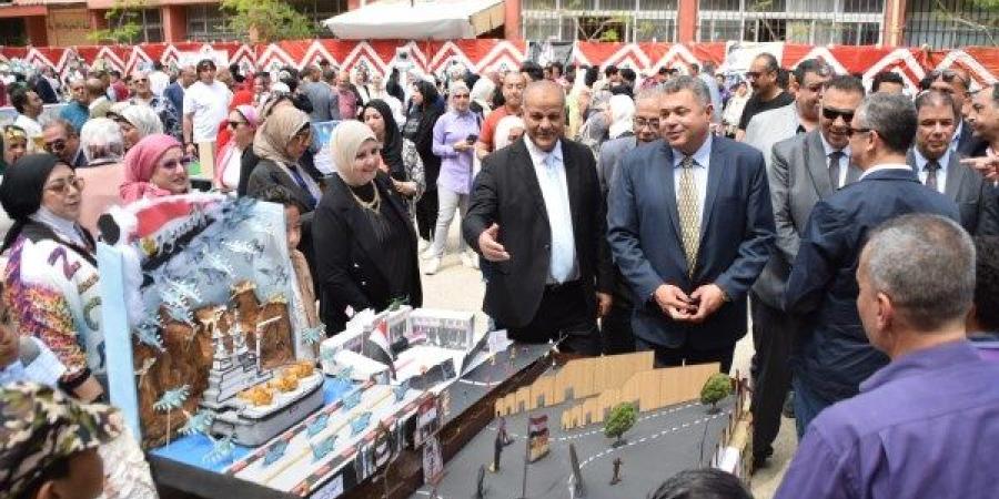 بمشاركة 70 مدرسة .. افتتاح معرض وسائل التعليم ببورسعيد | صور ـ موقع الآن نيوز