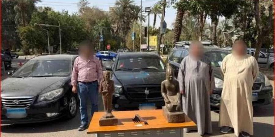 تماثيل مضروبة.. سقوط عصابة آثار مزيفة في القاهرة - موقع الآن نيوز