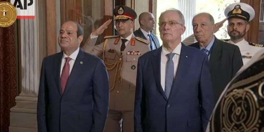 لحظة وصول الرئيس السيسي إلى العاصمة اليونانية أثينا ـ موقع الآن نيوز