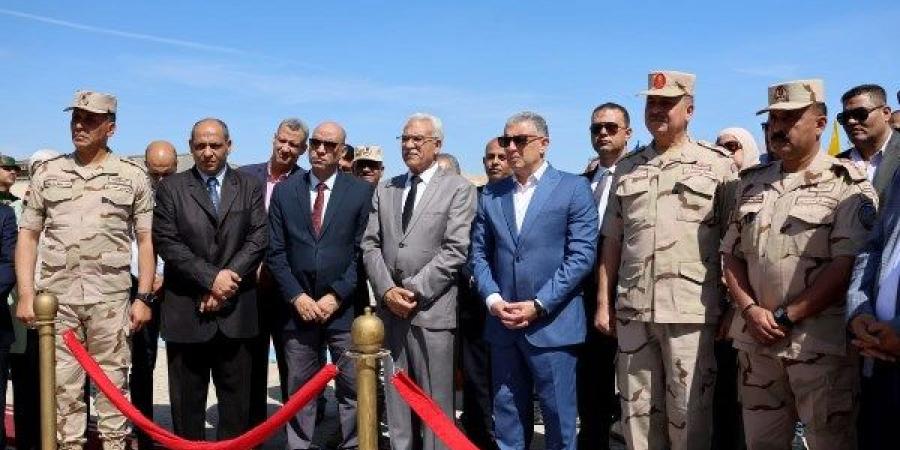 محافظ الإسماعيلية يتفقد مدرسة المعدات الثقيلة الفنية العسكرية ـ موقع الآن نيوز