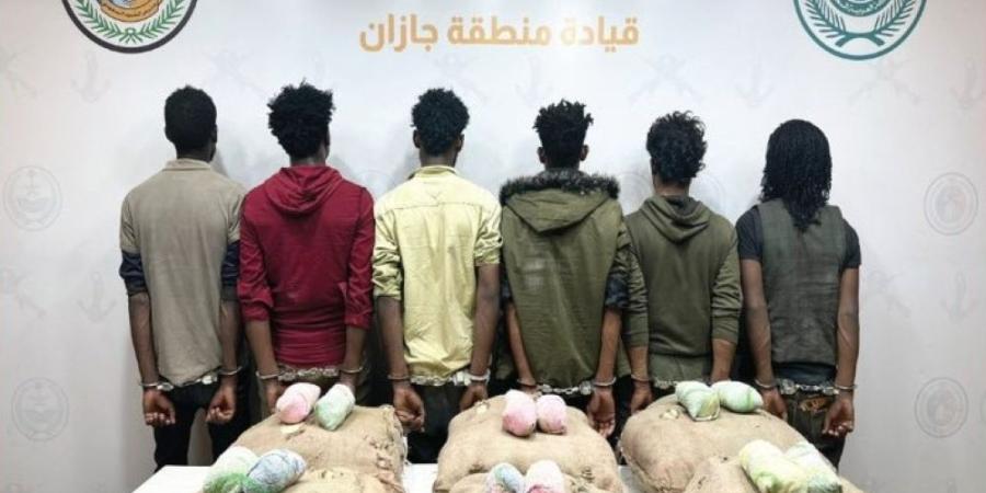 إحباط تهريب 517 كيلوجرامًا من نبات القات المخدر في جازان - موقع الآن نيوز