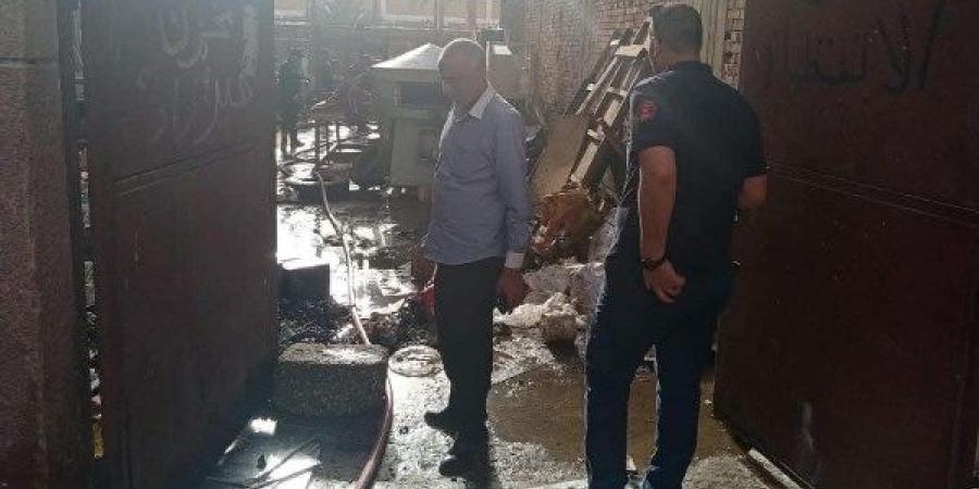 السيطرة على حريق بمخزن مصنع حلويات في القليوبية ـ موقع الآن نيوز