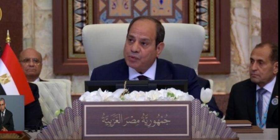 «لا سلام مع إسرائيل بدون الدولة الفلسطينية».. رسائل الرئيس السيسي في القمة العربية ببغداد - موقع الآن نيوز