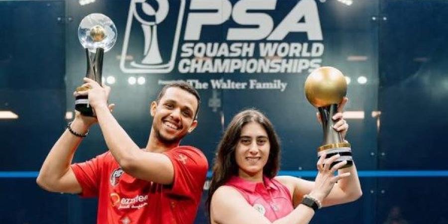 وزير الرياضة يهنئ نور الشربيني ومصطفى عسل بتتويجهما ببطولتي العالم للإسكواش ـ موقع الآن نيوز