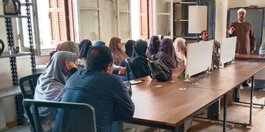 منطقة وعظ بني سويف تنظم ندوة للتوعية بترشيد استهلاك المياه وعدم الإسراف أو التبذير في إهدارها ـ موقع الآن نيوز