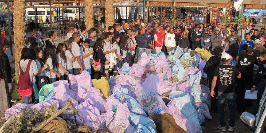 في سابقة من نوعها .. جمع 5 طن مخلفات من قاع البحر بمدينة شرم الشيخ ـ موقع الآن نيوز