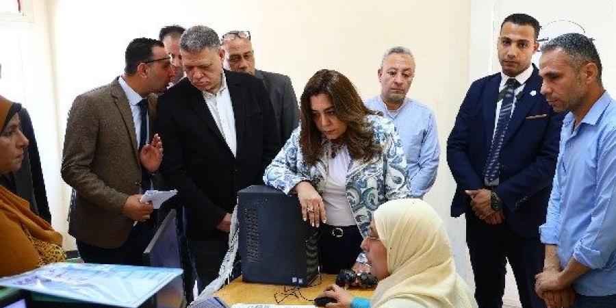 وزيرة التنمية المحلية لموظفى مراكز التكنولوجيا بالصف: أنا جاية أسمع مشاكلكم ـ موقع الآن نيوز