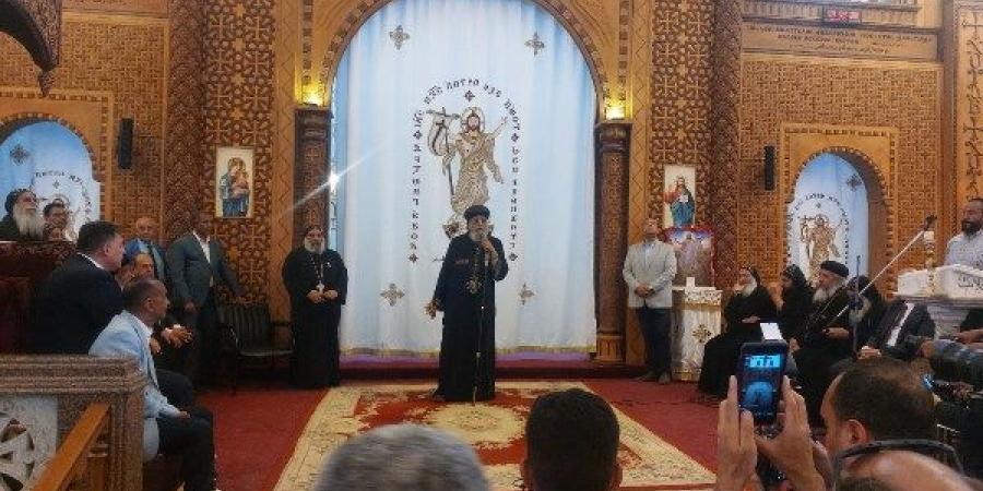 البابا تواضروس: دير مارمينا صفحة من تاريخ مصر ـ موقع الآن نيوز