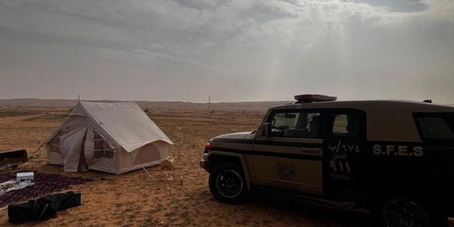 ضبط مواطن لارتكابه مخالفة التخييم بمحمية الملك عبدالعزيز الملكية - موقع الآن نيوز
