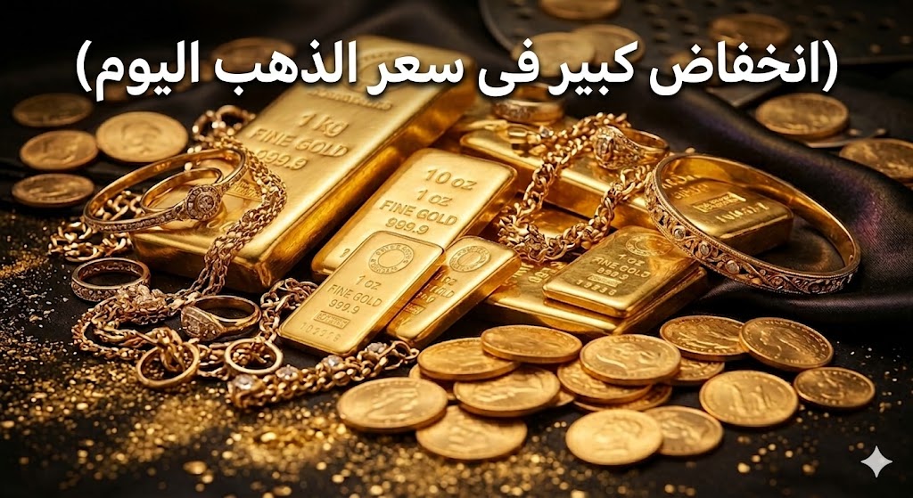 أسعار الذهب اليوم في مصر وأستمرار انخفاض الذهب